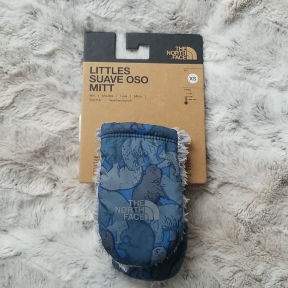 The North Face Littles Suave Osito Mittens - Picture 2 of 4